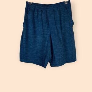 Lululemon 9" Pace Breaker Shorts Lined 19" Outseam in Teal Blue Men's Small